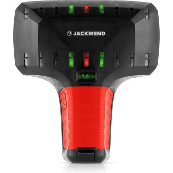JACKMEND LED Leidingzoeker Detectieapparaat voor Hout / Elektrische Bedradingen / Metalen Buizen & Leidingdetector & Waterpas