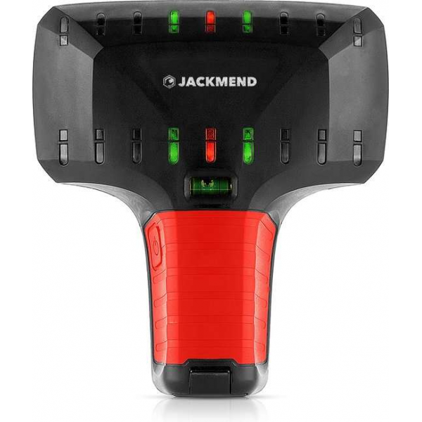 JACKMEND LED Leidingzoeker Detectieapparaat voor Hout / Elektrische Bedradingen / Metalen Buizen & Leidingdetector & Waterpas JACKMEND LED Leidingzoeker Detectieapparaat voor Hout / Elektrische Bedradingen / Metalen Buizen & Leidingdetector & Waterpas