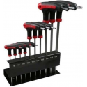 Torx schroevendraaiers set / schroevendraaierset in wandhouder - 10-delig