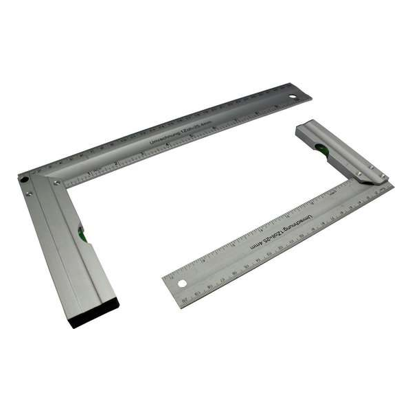 Blokhaak met waterpas 250mm - winkelhaak - schrijfhaak - winkelhaak metaal - speed square - combinatiehaak Blokhaak met waterpas 250mm - winkelhaak - schrijfhaak - winkelhaak metaal - speed square - combinatiehaak