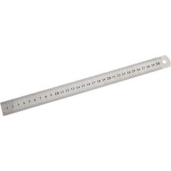 DW4Trading® RVS liniaal 300 mm snijlat inch en mm