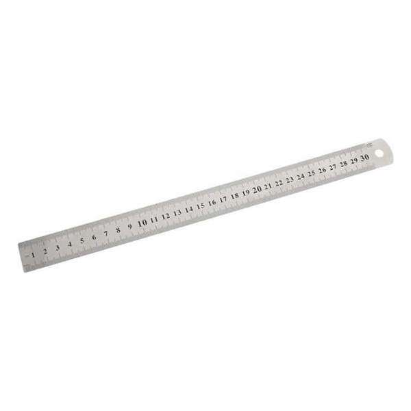 DW4Trading® RVS liniaal 300 mm snijlat inch en mm DW4Trading® RVS liniaal 300 mm snijlat inch en mm
