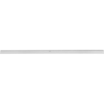 Liniaal Westcott aluminium - 100cm met anti slip