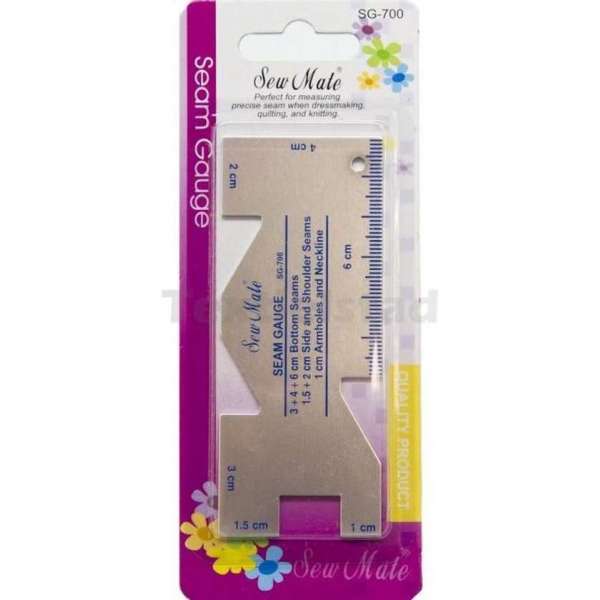 Sew Mate Zoommaatje, meet-hulp, Aluminium Sew Mate Zoommaatje, meet-hulp, Aluminium