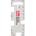 Prym Zoommeter met cm-schaal Transparant 10 cm