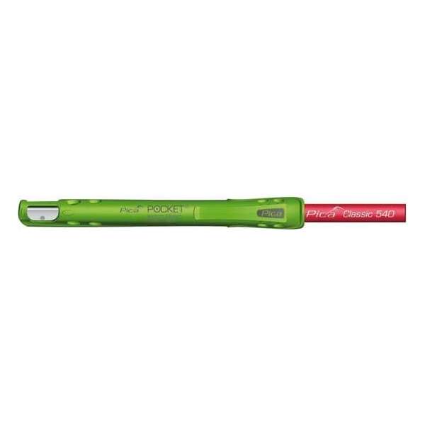 PicaTimmermanspotlood 2xincl potloodhouder/slijper - Pica pocket PicaTimmermanspotlood 2xincl potloodhouder/slijper - Pica pocket