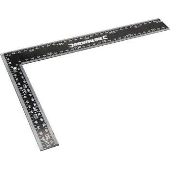 HBM - Silverline Stalen winkelhaak - 300 x 200 mm