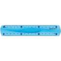 Liniaal Westcott 15cm flex - transparant assorti kleuren: