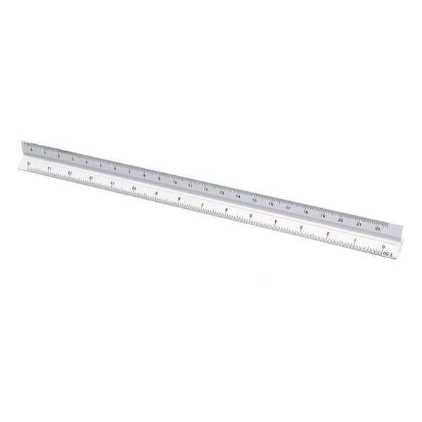 Silverline 300 mm. Aluminium Schaalliniaal Silverline 300 mm. Aluminium Schaalliniaal