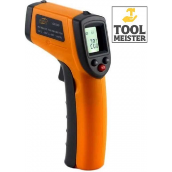Digitale infrarood thermometer met Laser pointer en verlichte schermpje| -50°C tot 400°C |°C/°F| BBQ, Koken