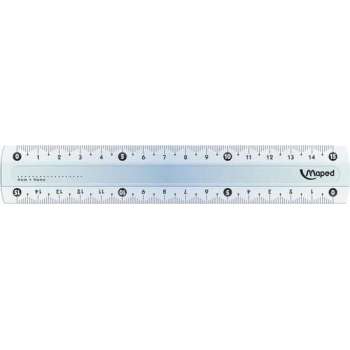 Maped lat Essentials 146 15 cm, dubbele graduatie