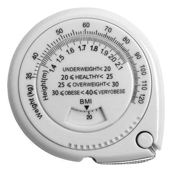BMI Meter – Meetlint lichaam – Omvangsmeetlint - Body Mass Tape – BMI Berekenen BMI Meter – Meetlint lichaam – Omvangsmeetlint - Body Mass Tape – BMI Berekenen
