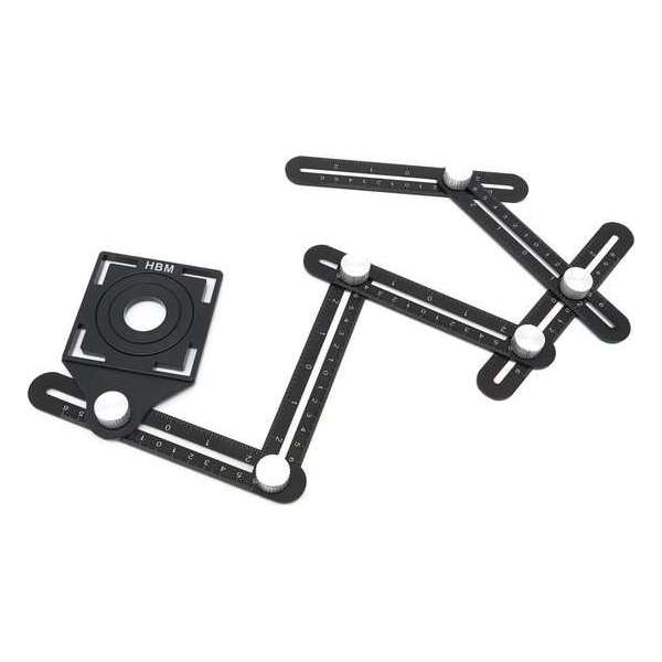 6 Voudige Multifunctionele Hoek Meter, Universele Hoekmeter Voor Gaten 6 Voudige Multifunctionele Hoek Meter, Universele Hoekmeter Voor Gaten