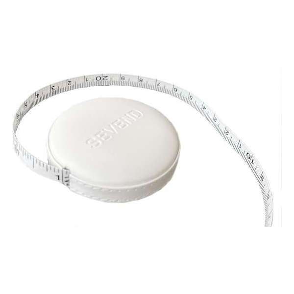 Meetlint Lichaam - Meetband - Rolmaat - 150 cm - 60 inch - wit - SEVEND® Meetlint Lichaam - Meetband - Rolmaat - 150 cm - 60 inch - wit - SEVEND®