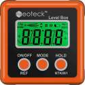 Digitale Hoekmeter 360 ° Oranje - Waterdichte Hoekgradenmeter - Meetgereedschap