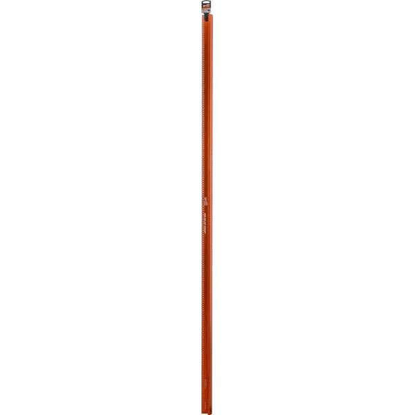 Aluminium anti-slip meetlat 183cm met golvend handvat Aluminium anti-slip meetlat 183cm met golvend handvat