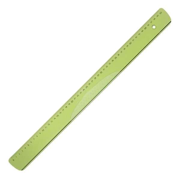 Arda Elastika 50cm Onbreekbare Liniaal - Buigzame liniaal van PVC met afgeschuinde rand Arda Elastika 50cm Onbreekbare Liniaal - Buigzame liniaal van PVC met afgeschuinde rand