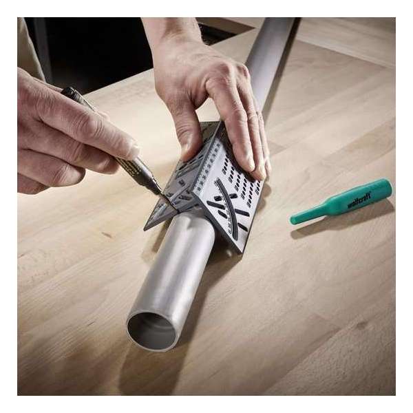 Wolfcraft 5208000 Verstekhaak - Kunststof - 275x150x66mm Wolfcraft 5208000 Verstekhaak - Kunststof - 275x150x66mm