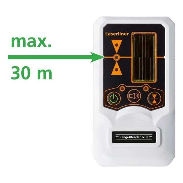 Laserliner RangeXtender G30 Mag Laserontvanger - 30m Laserliner RangeXtender G30 Mag Laserontvanger - 30m