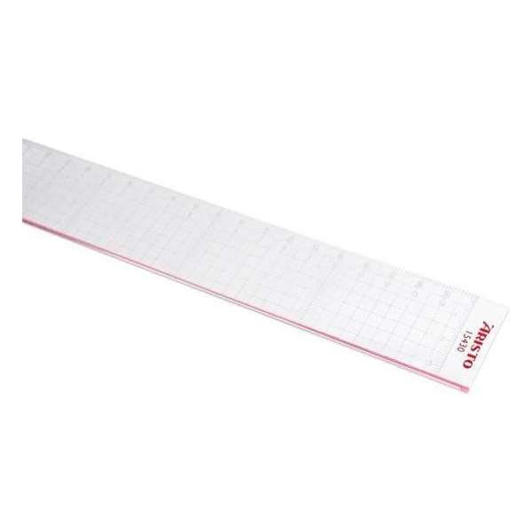 Snijliniaal Aristo 30cm plexi- - glas met stalen kant Snijliniaal Aristo 30cm plexi- - glas met stalen kant
