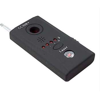 FEDEC Multiunctionele Cameralens signaal detector - Altijd veilig thuis - Zwart