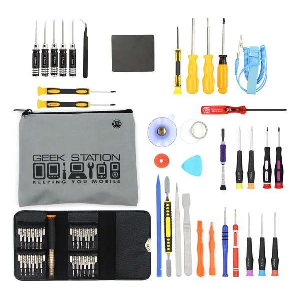 Brute Strength - Precisie schroevendraaier set - 60-delig - Universeel - Complete reparatie set