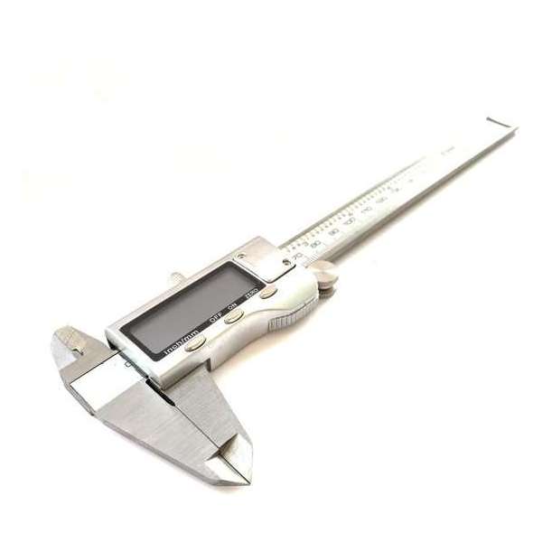 Schuifmaat Digitaal – Caliper metaal 150mm – Digital Caliper RVS met LCD Display Schuifmaat Digitaal – Caliper metaal 150mm – Digital Caliper RVS met LCD Display