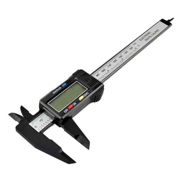 DW4Trading® Digitale schuifmaat 150 mm 6 inch met batterij DW4Trading® Digitale schuifmaat 150 mm 6 inch met batterij