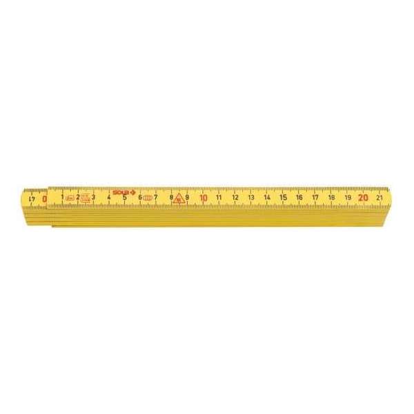 Sola HK 2/10G Duimstok - kunststof - geel - 2m Sola HK 2/10G Duimstok - kunststof - geel - 2m