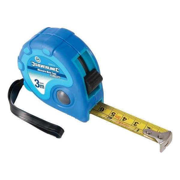Silverline 633818 Measure Mate Rolmaat - 3m x 16mm