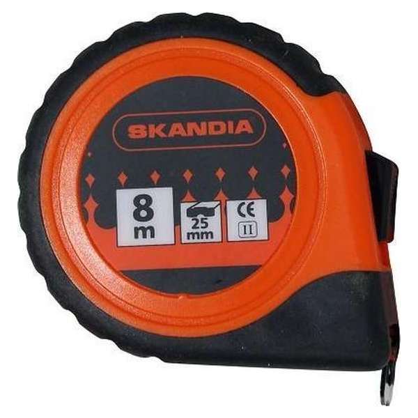 Skandia Rolbandmaat 8mx25mm 2 C. Skandia Rolbandmaat 8mx25mm 2 C.