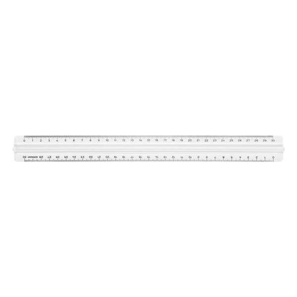 Liniaal 30cm M&R 1330 Transparant Handgreep Liniaal 30cm M&R 1330 Transparant Handgreep