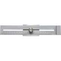 MIB 5057005 Afschrijfliniaal - RVS - 20cm
