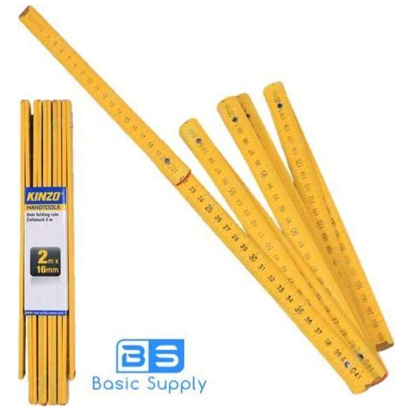 Duimstok | Uitklapbare Liniaal | 2 meter lang Duimstok | Uitklapbare Liniaal | 2 meter lang