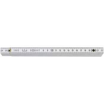 Duimstok 3500, Hout, Wit, 2 meter, B3507W DU