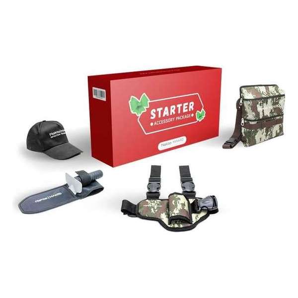 Nokta|Makro metaaldetector Starter Accessory Package grasmes/ vondstentas/ beenholster Nokta|Makro metaaldetector Starter Accessory Package grasmes/ vondstentas/ beenholster