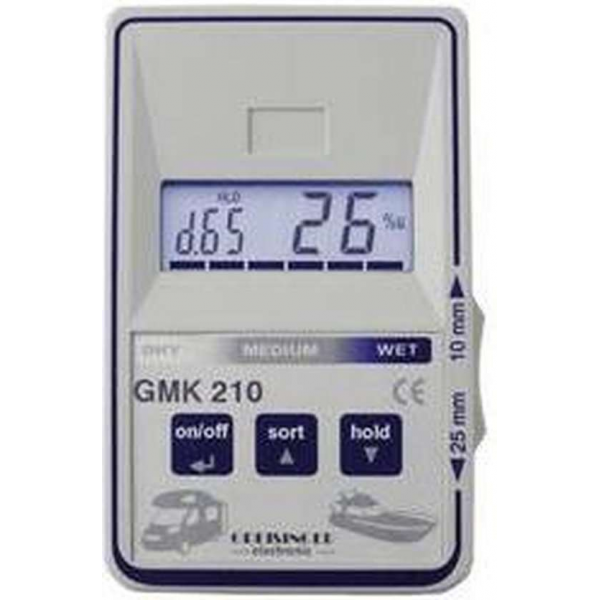 Greisinger GMK 210 Materiaalvochtigheidsmeter Greisinger GMK 210 Materiaalvochtigheidsmeter