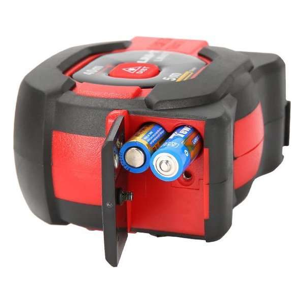 UNI-T LM40T rolmaat 5 meter met laser 40 meter afstandsmeter en LCD display UNI-T LM40T rolmaat 5 meter met laser 40 meter afstandsmeter en LCD display
