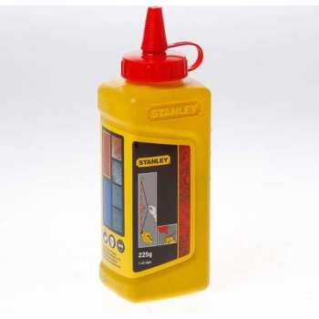 STANLEY Slaglijnpoeder - Rood - 225 gr