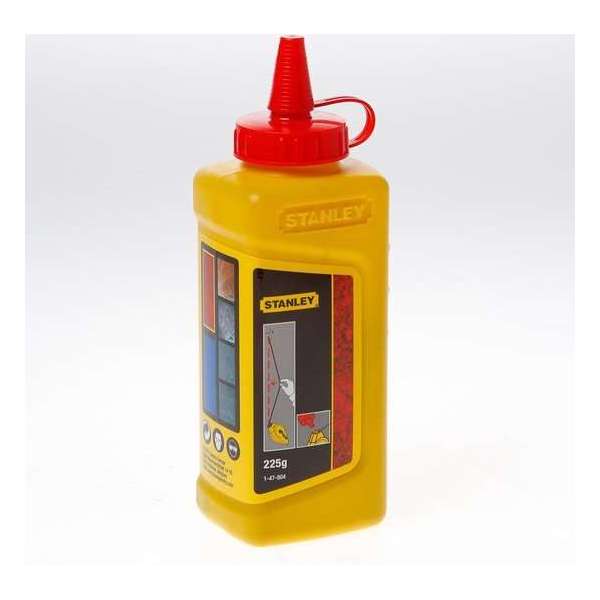 STANLEY Slaglijnpoeder - Rood - 225 gr