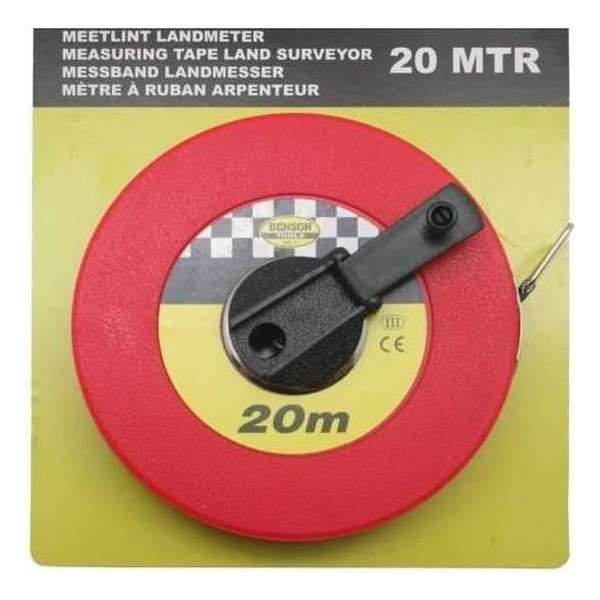 Hofftech Glasvezel Landmeter - 20 Meter Hofftech Glasvezel Landmeter - 20 Meter
