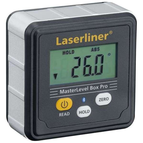 Laserliner MasterLevel Box Pro Elektronische waterpas - bluetooth - magnetisch Laserliner MasterLevel Box Pro Elektronische waterpas - bluetooth - magnetisch