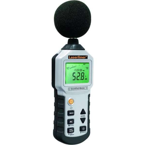 Laserliner SoundTest-Master Decibelmeter in koffer - 30-130dB Laserliner SoundTest-Master Decibelmeter in koffer - 30-130dB