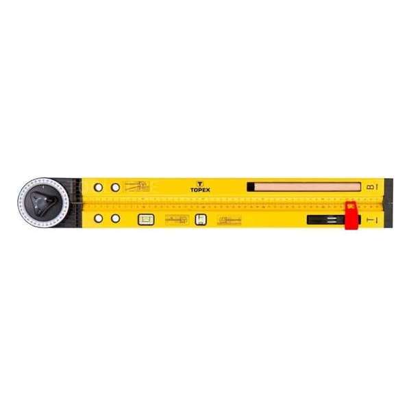 TOPEX gradenboog 500mm 0-270 graden TOPEX gradenboog 500mm 0-270 graden
