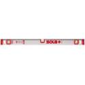 SOLA Alu-waterpas I-prof. met 45° libel I5/30 30cm 3 libellen 1,00mm/m zilver