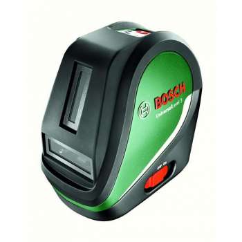 Bosch UniversalLevel 3 Kruislijnlaser - Met opbergtas en batterijen