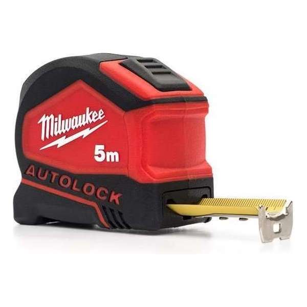 Milwaukee 4932464663 Autolock Rolmaat - 5m Milwaukee 4932464663 Autolock Rolmaat - 5m