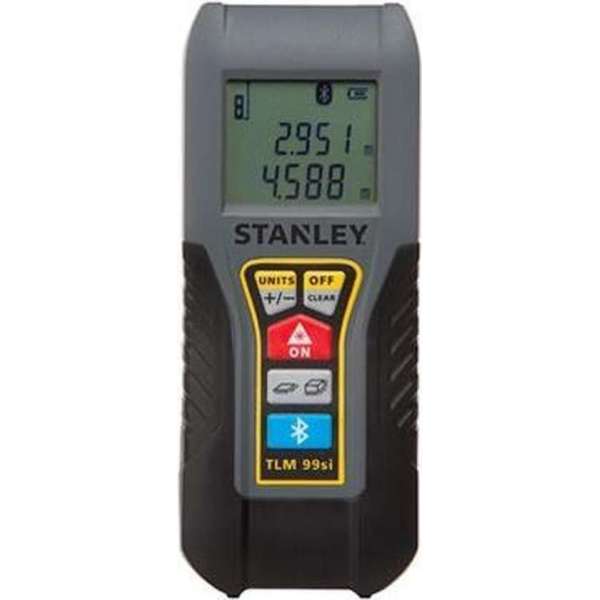 STANLEY TLM99SI Afstandsmeter - bluetooth connect - 35m STANLEY TLM99SI Afstandsmeter - bluetooth connect - 35m