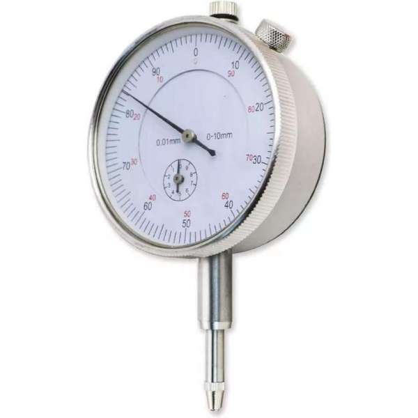 Meetklok – Dial indicator – Analoge meetklok – 0 - 10mm Meetklok – Dial indicator – Analoge meetklok – 0 - 10mm