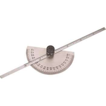 Silverline Gradenboog met Diepte Schuifmaat / Caliper 150 mm.